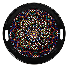 Costa Rica Mosaic Mandala Tray