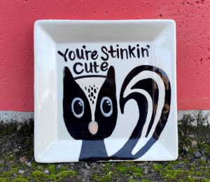 Costa Rica Skunk Plate