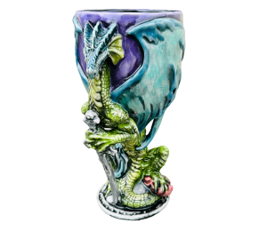 Costa Rica Antique Dragon Goblet