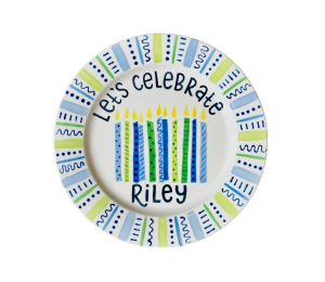 Costa Rica Let's Celebrate Plate